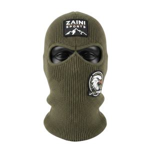 บาลาคลาวาผู้หญิงพรีเมียม 320 GSM ผ้าริบเนื้อนุ่ม สีน้ำเงิน แต่งกระดุม ช่องตาแบบมีรู ปักโลโก้ตามสั่ง สำหรับผู้หญิง - Product Image 1