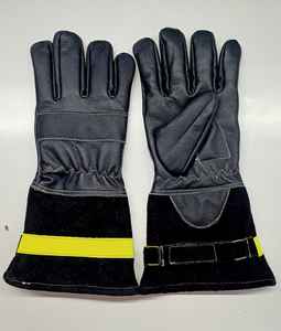 Guantes DE SEGURIDAD negros premium de la mejor calidad para soldadura y trabajo mecánico Guantes de soldador mejor calificados anticortes y antiimpacto - Product Image 1
