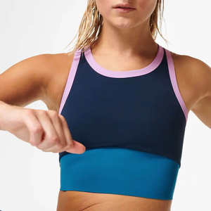 Nouveau soutien-gorge de yoga léger, respirant et à séchage rapide pour femmes, avec dos en maille rembourré et extensible dans quatre directions - Idéal pour la course et le sport - Product Image 5