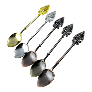 Juego de cuchara multicolor de lujo moderno para uso en cenas de bodas y hoteles - Product Image 1