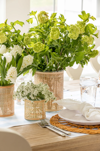 Mantel individual de ratán tejido de estilo minimalista, productos ecológicos hechos en Vietnam, decoración de mesa, mantel tejido, venta al por mayor, Moderno - Product Image 6