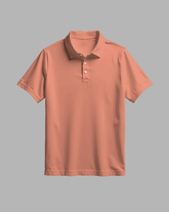 Polo musculaire à séchage rapide personnalisé pour hommes Taille US Casual Slim Fit avec manches courtes Tissu jersey polyester respirant BD - Product Image 4