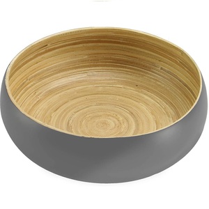 Decorative Dinner Table Dessert <b>Server</b> <b>Bowl</b> Kitchen <b>Salad</b> Serving <b>Bowl</b> Hotels <b>and</b> Restaurants Rounded Wooden <b>Server</b> <b>Bowl</b> - Product Image 2