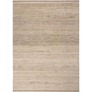 พรมขนสัตว์ถักมือสีเบจน้ำตาลลายทางแบบอัฟกัน Ia-1675 (Cs-01) สำหรับบ้าน พรมปูพื้นห้องนั่งเล่นรูปสี่เหลี่ยมผืนผ้า พรมปูทางเดิน - Product Image 1