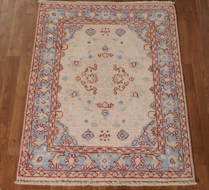 พรม KNOT RUG ทำมือ คุณภาพสูง ขนสัตว์อูชัก ลายปักทันสมัย สำหรับห้องนั่งเล่น ห้องนอน - Product Image 1