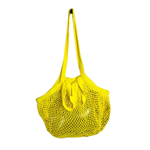 Sac en filet à motif géométrique, certifié GOTS, personnalisable, très vendu, écologique, recyclable, couleur personnalisée, pour le transport - Product Image 1