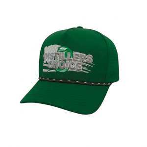 Gorra de golf premium de 5 paneles con cuerda, fabricada en Vietnam, impermeable, con corte láser, deportiva, de alto rendimiento, con cierre snapback, para hombre. - Product Image 6