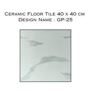 กระเบื้องปูพื้นเซรามิกพิมพ์ลายดิจิตอลขนาด40x40ซม. ชื่อดีไซน์ GP-25กระเบื้องกันลื่นที่ทนทานสำหรับพื้นภายใน - Product Image 2
