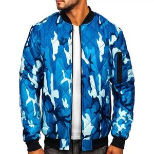 Venta al por mayor de chaqueta de los hombres de nuevo diseño de estilo Puffer personalizado chaqueta de bombardero para hombre logotipo personalizado ropa chaqueta de los hombres - Product Image 2