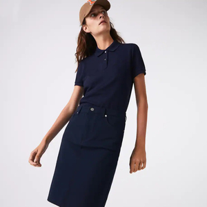 Polo d'affaires rétro pour homme et femme Logo brodé BUR Fashion Cotton Polyester Berry Casual Top Short Sports Golf Lapel - Product Image 5