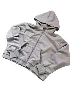 Sudaderas Personalizadas para Hombre, 100% Algodón, Estilo Urbano, Térmicas, Extra Grandes, Vintage, de Gran Peso, 500 g/m², Lavadas con Ácido - Product Image 4