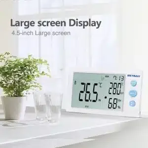 เมตราวีเครื่องมือไฟฟ้า HT-13เครื่องวัดอุณหภูมิและความชื้นที่แม่นยำ - Product Image 4