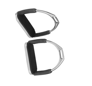Nouvelle arrivée Étriers d'équitation en aluminium Poignée de sécurité réglable Léger Durable Fabricant OEM Usine - Product Image 3