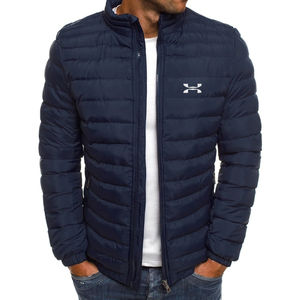 Veste d'hiver matelassée à capuche tendance pour homme, fabrication OEM, streetwear, impression personnalisée, vente chaude, veste tendance - Product Image 2