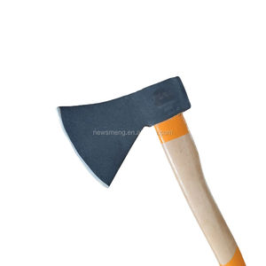 Hache à tête polie brillante et tranchante avec manche en bois lisse pour outils de charpentier - Product Image 6