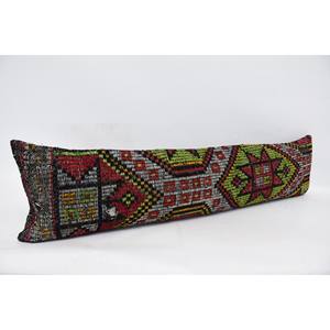 Kilim de lana Multicolor 18x18, almohada de lujo tejida, ropa de cama con estampado Vintage, portátil para uso doméstico para Navidad - Product Image 3