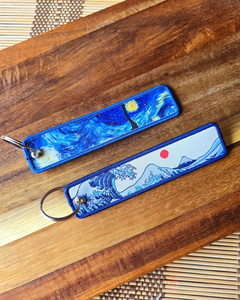 Llavero Personalizado con Logotipo 3D Bordado, Diseño Anime, Forma Personalizada, Poliéster Seguro, 2025 - Product Image 6