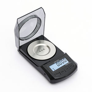 Báscula Digital de Bolsillo Portátil de Alta Precisión ACE FC-50 con Pantalla LCD Retroiluminada, Bandeja de Pesaje Rectangular, Tapa y Alimentación por Batería, Precisión de 0.001g - Product Image 4