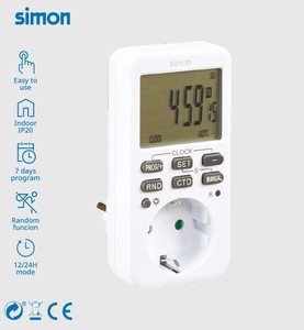 Programmatore settimanale digitale (Simon AF711202) - Product Image 3