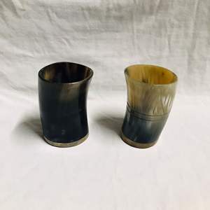 Buffalo Mug Horn76 Handicrafts Home Shave <b>Bowl</b> Lathering up <b>Shaving</b> Soap Cup <b>Bowls</b> Drinking Mug Made in India - Product Image 4