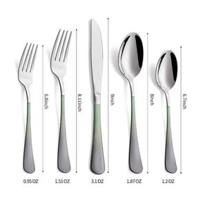 Customized Sustainable Stainless Steel <b>Flatware</b> <b>Set</b> for Restaurants & Hotels Premium Quality Food Grade Dishwasher Safe - Product Image 1