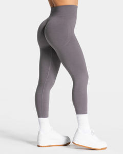 High Waist Scrunch Butt <b>Leggings</b> for Women Seamless Yoga Pants Workout <b>Gym</b> Tights Slim Fit Sportswear Fitness Activewear - Product Image 2