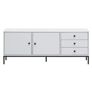 KTB68124 Antique Solid Oak <b>Sideboard</b> Display Cabinet with Iron <b>Legs</b> for Dining Chair Home Furniture - Product Image 1