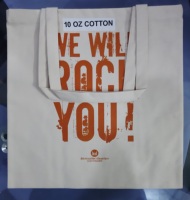 Sacs fourre-tout en toile avec logo personnalisé sac de courses robuste sacs en coton vierge pour bricolage accessoires de mode