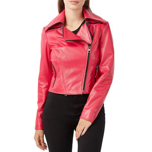 Wholesale Women's Jackets Fashion Wear <b>Genuine</b> Leather Jackets for Women Hot Selling Stylish Leather Jackets for Women - Product Image 5