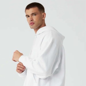 Sweat à capuche en molleton de coton doux pour hommes-Parfait pour une tenue décontractée avec une poche kangourou chaude et des cordons de serrage réglables - Product Image 3