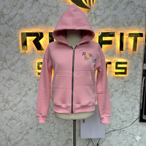 Offre Spéciale Produits de haute qualité avec le client la plupart de demande prix réglable sweats à capuche à fermeture éclair avec logo de broderie de haute qualité - Product Image 3