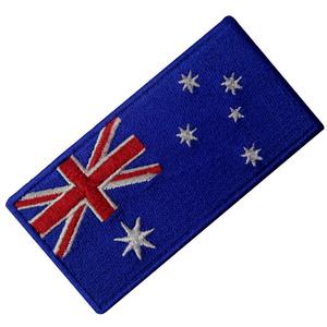 Parche bordado de la bandera de Australia, hierro australiano para coser en el emblema nacional, Bandera de Australia bordada - Product Image 4
