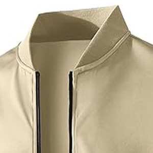 Veste universitaire en satin uni pour homme, logo personnalisé, veste universitaire d'hiver, polyester imprimé, téléchargé par Dress Sports - Product Image 2