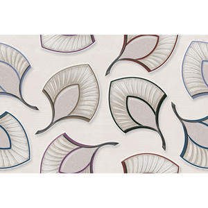 Qutone 300x450 8mm QI 9160 Finition brillante Carreaux de mur de salle de bain en céramique pour salle à manger Hall Mall-Fabricant direct pour les villas - Product Image 1