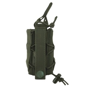 Pochette pour grenades Elite - Vert olive, fixations arrière MOLLE, sangle de retenue élastique réglable, pochette MOLLE camouflage personnalisée - Product Image 2