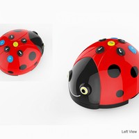 Robot Mariquita Programable para Educación STEM Preescolar, Juguete de Programación de 7 Botones para Niños de 3 a 6 Años, Aprendizaje de Lógica y Secuenciación