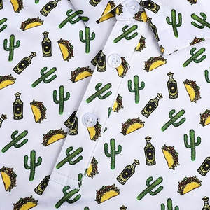 Polo de Golf de Manga Corta para Hombre, Informal, Transpirable, de Tela Ligera - Product Image 3