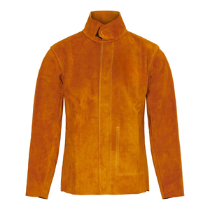 Veste de soudeur haute visibilité pour homme en similicuir respirant, grande taille - Product Image 3