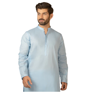 Nouvelle Arrivée 2026 – Robe Pakistanaise en Coton Sur Mesure Salwar Kameez, Design Moderne, Vente en Gros, Robes de Créateur à Bas Prix pour Hommes - Product Image 4