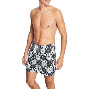 กางเกงขาสั้นบุรุษบลูมส์ 5 บอร์ดชอร์ตสีดำไซส์ S ของอินค์ อินเตอร์เนชั่นแนล คอนเซ็ปต์พร้อมลวดลายตกแต่ง - Product Image 1