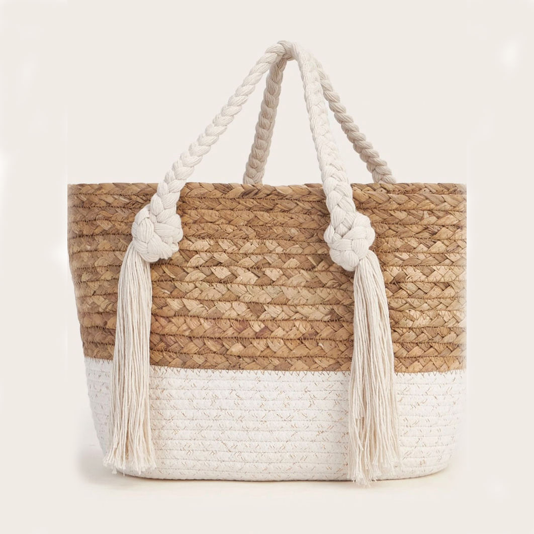 Natural Light Brown and White