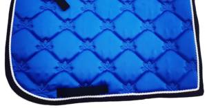 Tapis de selle de dressage de style occidental de couleur unie, doublure confortable en coton de course de chevaux, choix des exportateurs indiens de qualité certifiée - Product Image 3