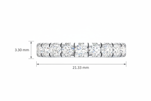 Bague de promesse éternelle minimaliste et élégante pour femmes - Product Image 2