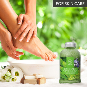 Mezcla Herbal Aromatika de Sal Marina Natural para Baño 600g con Aceites de Pino, Eucalipto y Abeto - Product Image 6