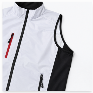 Electric Heated Motorcycle Waistcoat Windproof Winter <b>Vest</b> Zip Up Riding Waistcoat White <b>Black</b> Outdoor Outerwear - Product Image 2