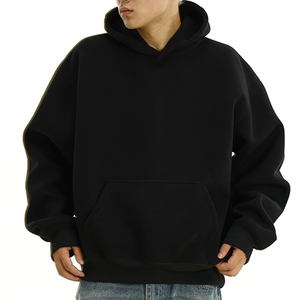 Style vintage personnalisé hommes Baggy à capuche rétro Streetwear à la mode coupe ample approvisionnement d'usine - Product Image 6