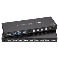 Commutateur KVM USB DP 4x1 8K