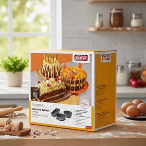 Juego de Moldes para Hornear Kaiser Gourmet Mini de 3 Piezas, Esenciales Premium para Hornear - Product Image 3