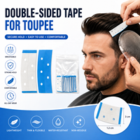Fixateur de prothèse capillaire pour peaux sensibles, usage quotidien, non irritant, maintien sûr, respirant, pour perruques à dentelle et à bandes adhésives