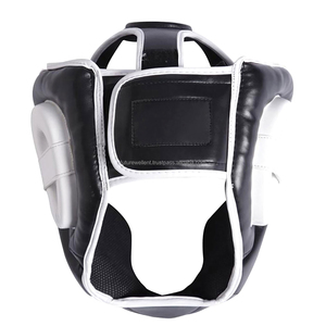 Equipo de Protección para la Cabeza de Boxeo con Cobertura Facial y de Mentón, Protector de Cabeza de Boxeo Acolchado Suave para Uso en Gimnasio - Product Image 5